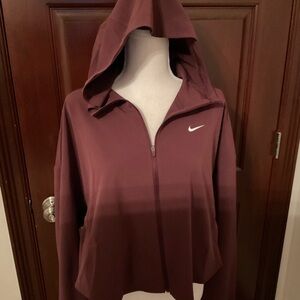Nike One Cropped Hoodie. Sz. Large NWOT